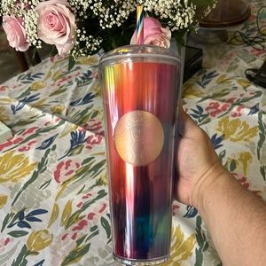 Brand new Starbucks Rainbow Tumbler Cup